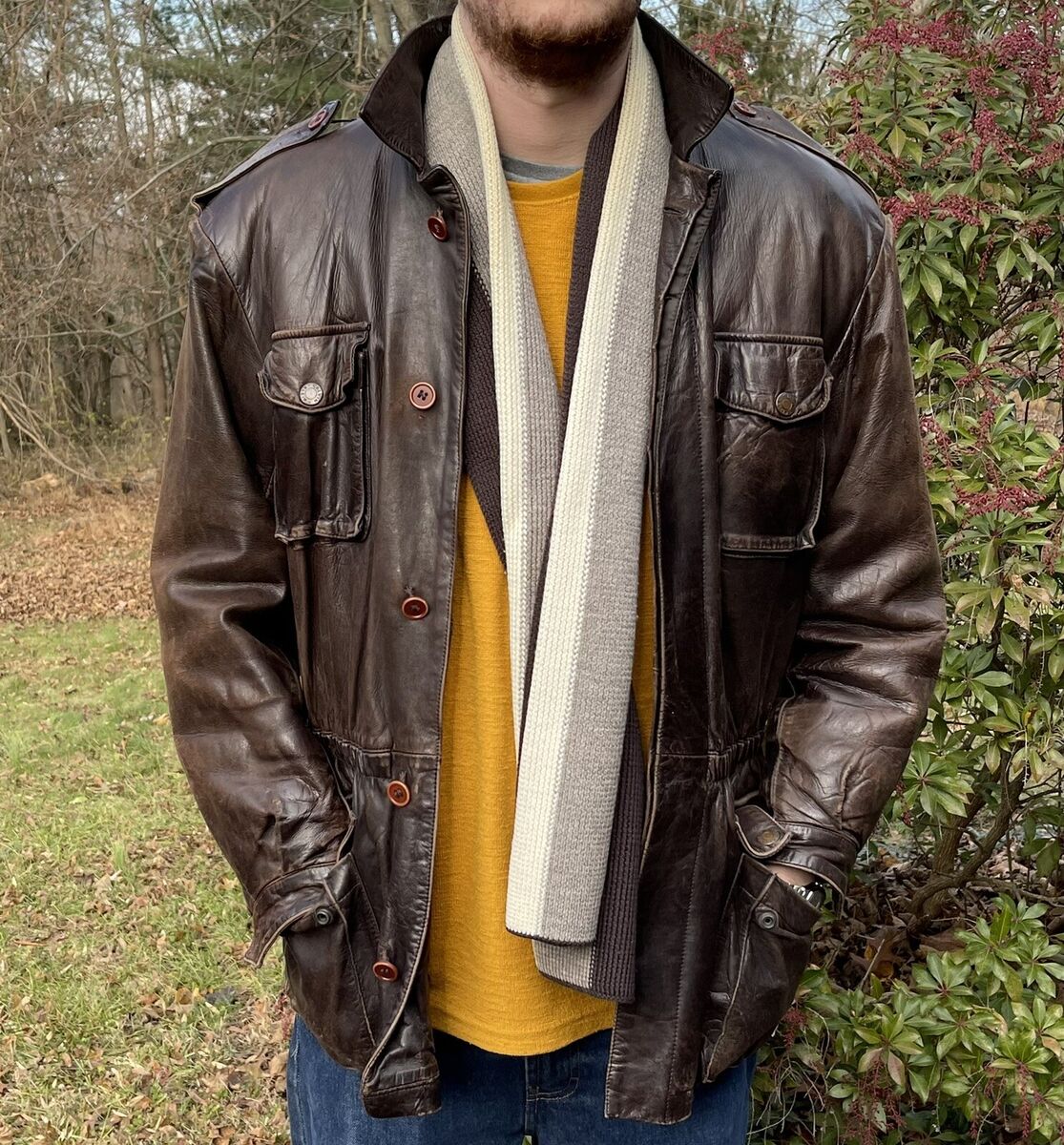 Rare Vintage Calvin Klein Leather Jacket circa 1980 | eBay Rare Vintage Calvin Klein Leather Jacket circa 1980 | eBay