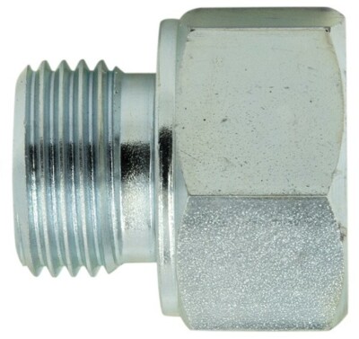 Z-4423 Male ½  BSPP x Female ½  NPT Carbon Steel Adapter FREE SHIPPING