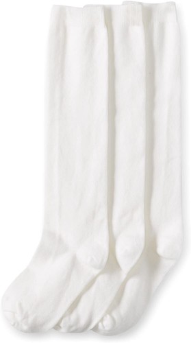 Jefferies Socks Girls' 186604 School Uniform Knee-High Sock Size S 9-1 - Picture 2 of 2