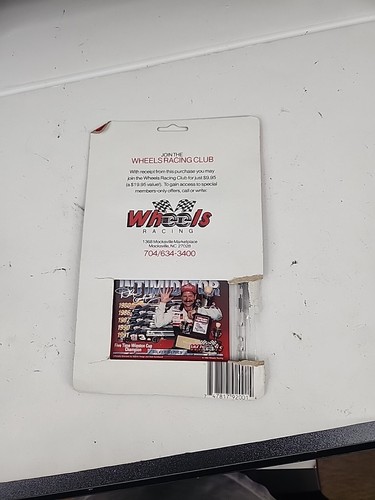 Dale Earnhardt Sr 1992 Gold Edition Hologram Card & AuthenTicket Wheels Racing - Picture 2 of 4
