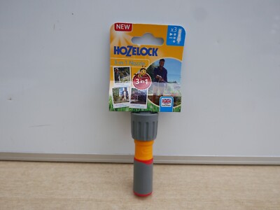 HOZELOCK 3 IN 1 VERSTELLBARE SCHLAUCHENDE SPRÜHDÜSE