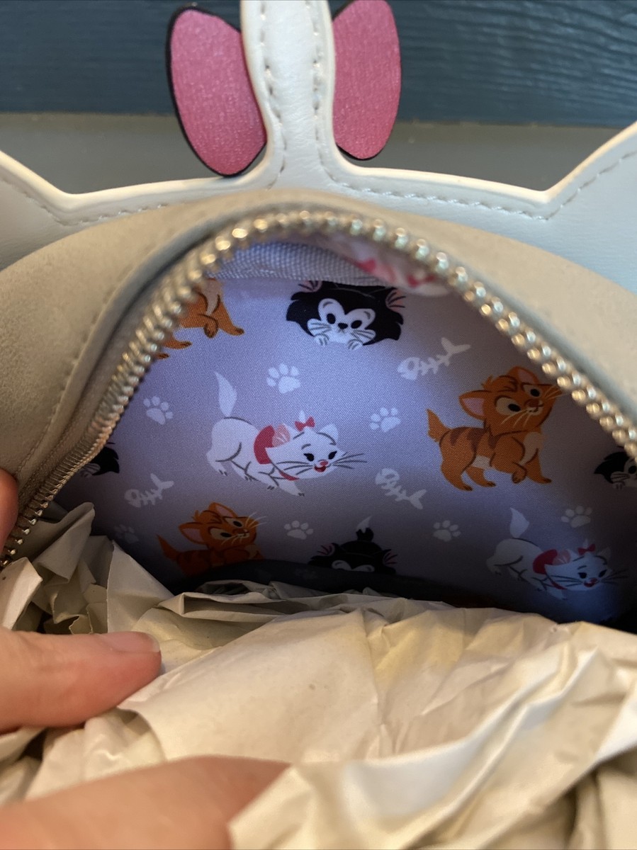 NWT Rare Loungefly Disney Parks Mini Backpack Cats Marie  display picture 1