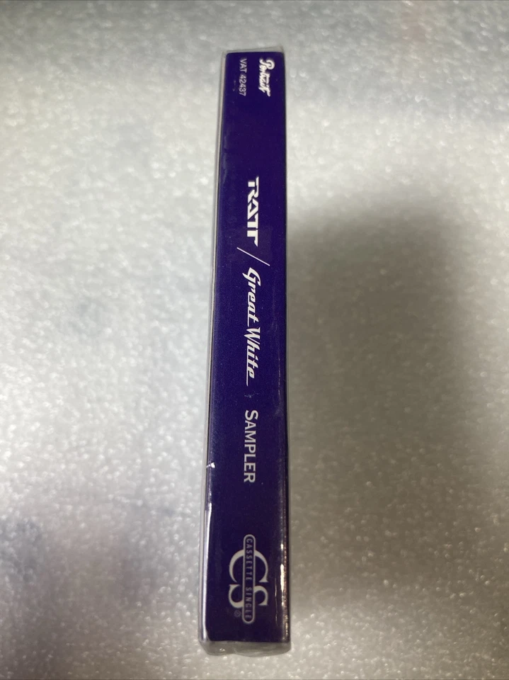 Ratt / Great White – Sampler SEALED PROMO CASSETTE - Image 3 of 3