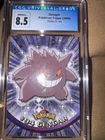 CGC 8.5 NM MINT + Gengar 94 Pokemon TV Animation Edition 2000 Topps Series 2