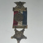 Fancy GAR PIN  DELEGATE RIBBON & BADGE