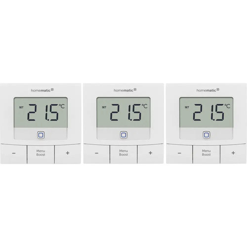 3er Multipack Homematic IP Funk Wandthermostat