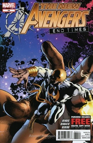 New Avengers (2nd Series) #34 VF/NM; Marvel | Bendis End Times - w/Bag+Board