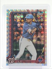 DAYLEN LILE 2025 TOPPS CHROME UPDATE ROOKIE GEOMETRIC NATIONALS RC Q3948