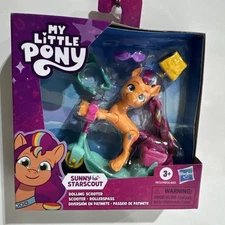 2024 My Little Pony Sunny StarScout Rolling Scooter TOY NEW NIB HASBRO