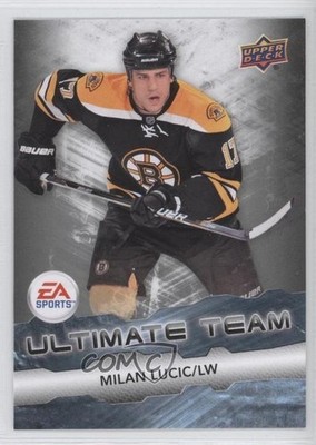 2011-12 Upper Deck EA Ultimate Team Milan Lucic #EA8 0y6