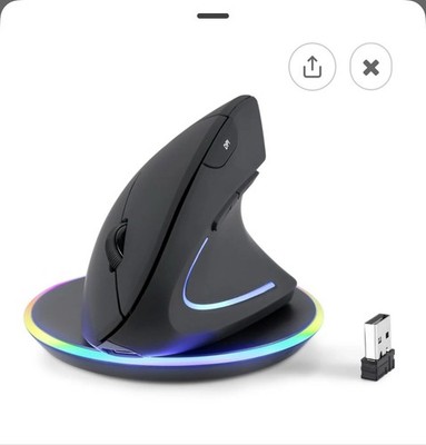 Paris Ergonomic Vertical Mouse-wired Open Box