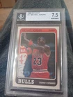 1988-89 Fleer #17 Michael Jordan - Chicago Bulls BGS Graded 7.5 NM+ Near Mint+