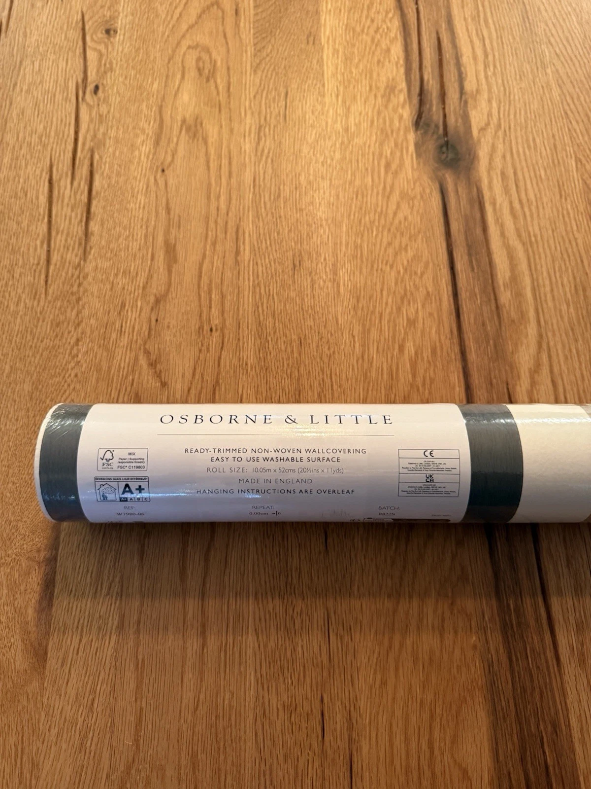 Osborne & Little Wallpaper W7980-06 Bramante Stripe - Brand New Sealed 2