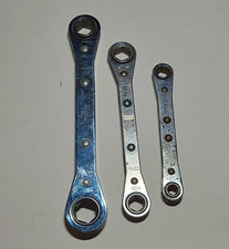 Mac 3pc Double-box End Ratcheting Wrench Set Rw1618 Rwr214 Rw0810 Mac 3pc Double-box End Ratcheting Wrench Set Rw1618 Rwr214 Rw0810