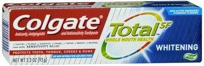 Colgate Total Anticavity,Antisensitivity Toothpaste Gel 3.3OZ