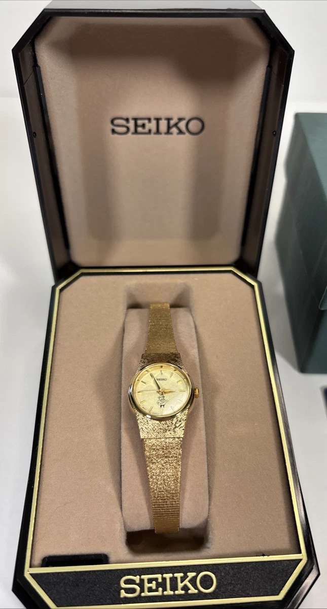 Seiko Women Gold Wristwatches for sale - eBay