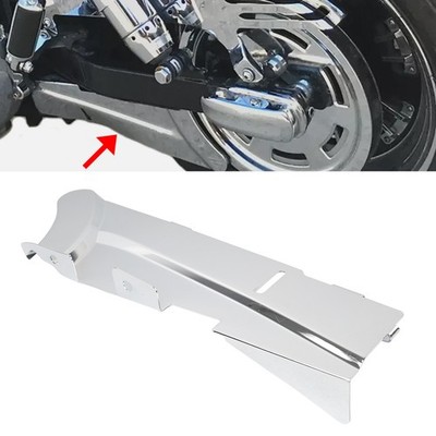 1x Lower Belt Guard Cover Chrome For Harley Dyna Switchback - FLD  2012 - 2016