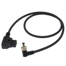 Atomos Monitor D-Tap Power Cable to Locking Right-Angle DC 2.1 Connector