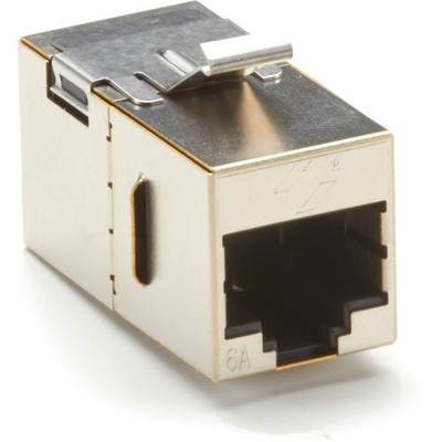 Black Box Cat6A Shielded Keystone Coupler C6ACP70S-SV
