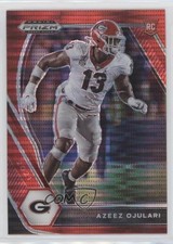 2021 Panini Prizm Draft Picks Red Pulsar Prizm Azeez Ojulari #110 0o6v