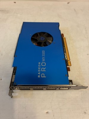 AMD Radeon Pro WX 5100 GPU DisplayPort PCIe x16 Multi-Monitor Fan/Heatsink