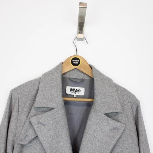 Cappotto lana grigio Maison Margiela MM6 2013
