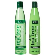 XHC 400ml TEA TREE SHAMPOO & CONDITIONER - FREQUENT USE FOR HEALTHY HAIR SCALP