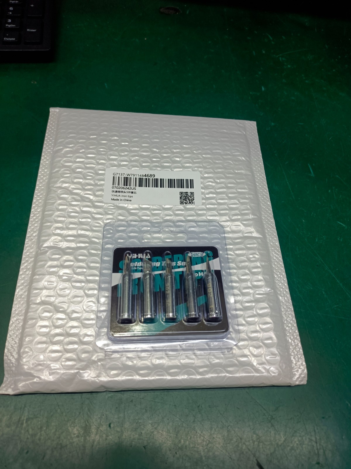 902 Soldering Tips Set I B K 2.4D 3C - for 110W Soldering Station