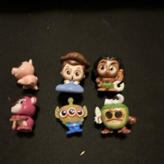 Disney Doorables lot of 6. Toy Story and Moana.