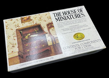 Casa delle Bambole Mobili in Miniatura Chippendale Scrivania Legno Xacto