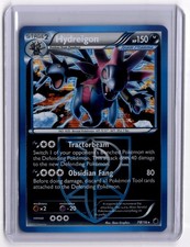 Carta Pokemon rara Hydreigon 78/116 B&W Plasma Freeze Holo - quasi nuova