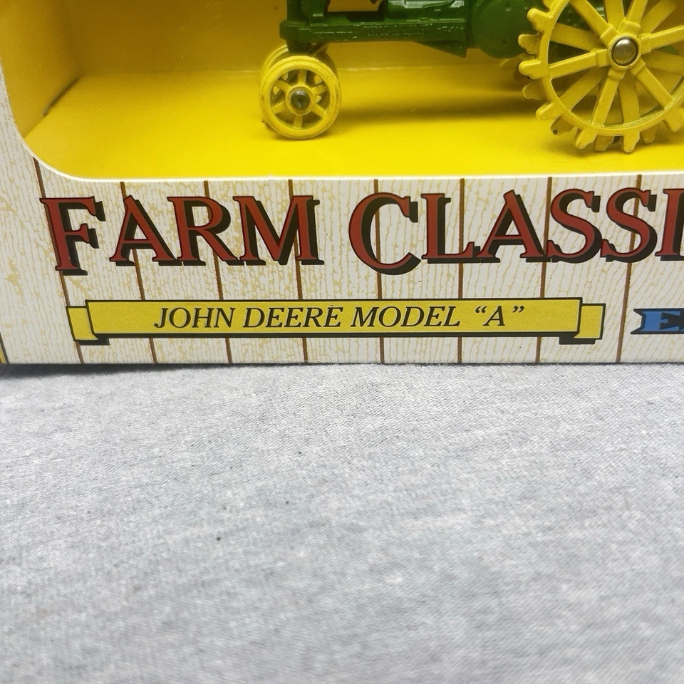 ERTL Farm Classics John Deere Model A Tractor 1:43 Die-Cast Collectible - Image 2 of 4