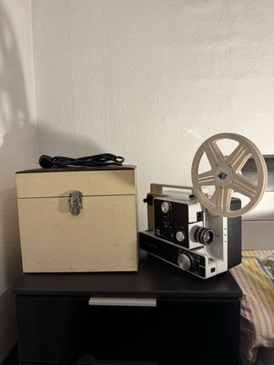 EUMIG Mark 610 D Super 8 & Standard 8 Film Projector   Powers On & Projects