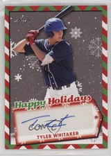 2022 Leaf Holiday Packs Happy Holidays Tyler Whitaker #HH-TW1 Auto 0q3