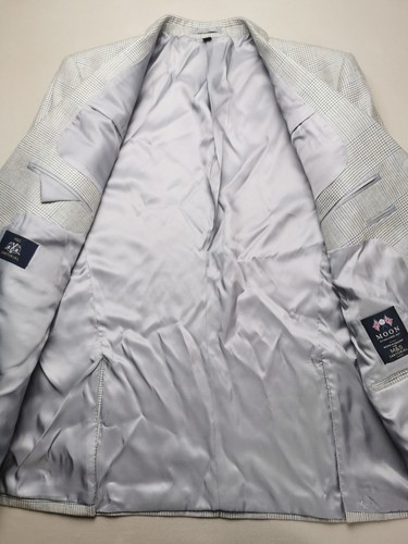 M&S SARTORIAL x MOON Mens UK 46"LONG Linen Wool Blend Blazer Jacket NEW S.Breast - Picture 10 of 23