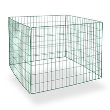 Metall Komposter Metallkomposter Gartenkomposter Komposter green-line 91x91x70cm