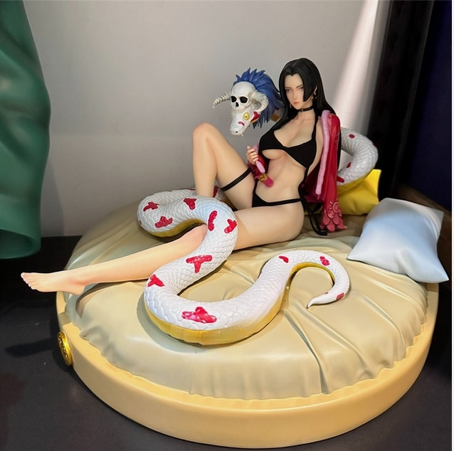 Modelo de resina W Studio One Piece Boa Hancock en stock estatua colección escala 1/6