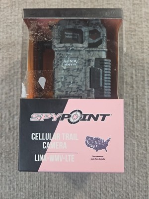 Spypoint Link-WMV-LTE Cellular Trail Camera 8 MP W/ 48 MP Software