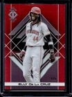 2025 Topps Transcendent Elly De La Cruz Icons Chrome Red Refractor #/5