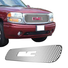 Fits 2001-2002 Gmc Sierra 150025003500 Stainless Chrome Laser Cut Grill Insert