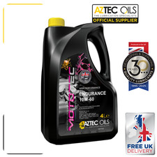 4L Mototec 10W-60 Motorbike Racing Engine Oil 4T Stroke Yahama Honda Aprilla 7.50 per litre