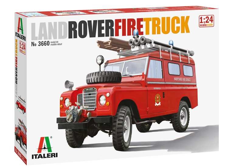 Italeri 3660 1/24 Land Rover Fire Truck
