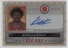 2024 Topps Chrome McDonald's All American Logo Refractor 52/75 Karter Knox Auto