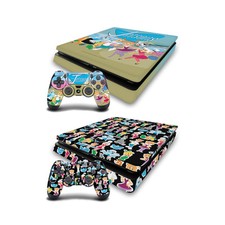OFFICIAL THE JETSONS GRAPHICS VINYL SKIN FOR PS4 SLIM CONSOLE  DUALSHOCK 4