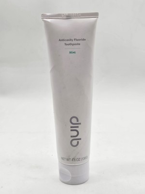 Quip Anticavity Fluoride Toothpaste Mint 4.6oz 130g New Sealed