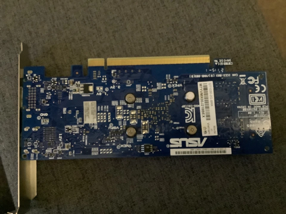 Asus Geforce Gt 1030 2Gb Gddr5/Pci Express 3.0/1228Mhz-1506Mhz/6008Mhz/Low Profi - Image 2 of 3