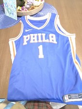 Nike Los Angeles Clippers James Harden #1 Autographed Jersey Size 52 Icon Editi…