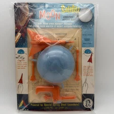 Tri-Play Toys Moon Satelite Amazing Action Game Rocket No. 1044 Art Linkletter