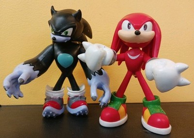 Sonic the Hedgehog Figures (2) Poseable 5'' Action Figure Toys