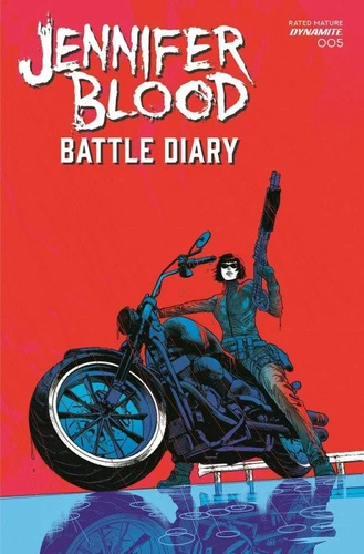 Jennifer Blood: Battle Diary #5C VF/NM; Dynamite | Robert Carey - we combine shi